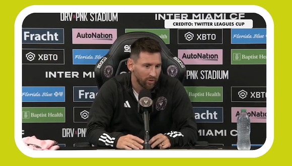 Leo Messi habló acerca del futbol mexicano