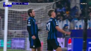 ¡Descontó Atalanta! Goles de De Ketelaere y Lookman para el 2-3 ante Real Madrid
