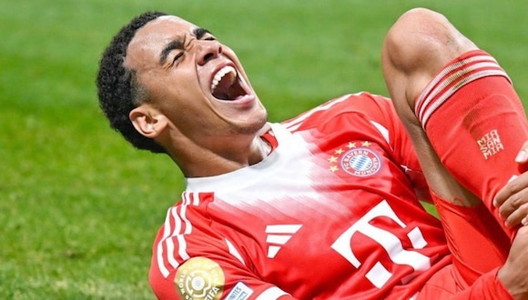 Jamal Musiala y una grave lesión durante el partido entre el Bayern y PSG por el Mundial de Clubes. (Video: DSports)