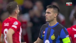 ¡Por las nubes! Lautaro Martinez falló penal y Atlético Madrid eliminó a Inter en octavos