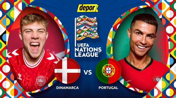 Dinamarca vs. Portugal juegan por los cuartos de final de la UEFA Nations League 2025 (Video: @selecaoportugal).