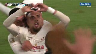 ¡Doble ‘blooper’ de Solís! Goles de Flores y Ureña para el 4-1 de Universitario vs. Cristal