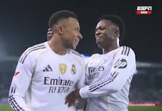 Pesadilla de la defensa: golazo de Mbappé para el 1-0 de Real Madrid vs. Alavés