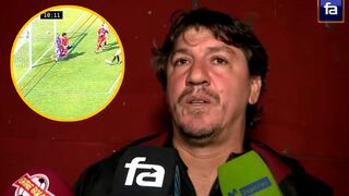 Jean Ferrari sobre el gol anulado a la ‘U’: “Es repetitivo lo del arbitraje, tiro la toalla”