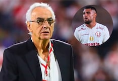 ¿Qué pasó con Ureña? Jorge Fossati explica por qué lo sacó del partido ante Palmeiras
