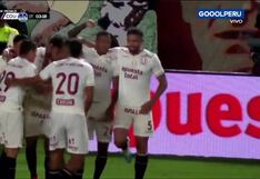 ¡En pocos minutos! Golazos de Edison Flores y Pérez Guedes para el 2-0 de Universitario