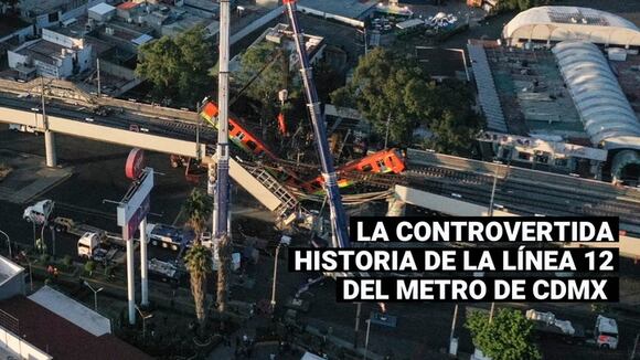 Tragedia en México: Conozca la controvertida historia de la línea 12 del metro de CDMX
