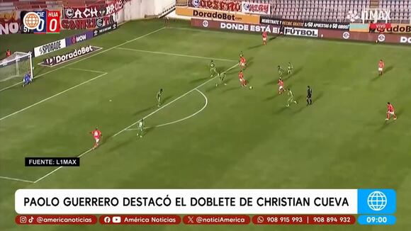 Paolo Guerrero elogia rendimiento de Christian Cueva