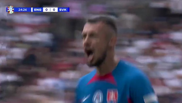Ivan Schranz fue autor del gol del 1-0 de Eslovaquia ante Inglaterra por los octavos de final de la Eurocopa 2024. (Video: ESPN)