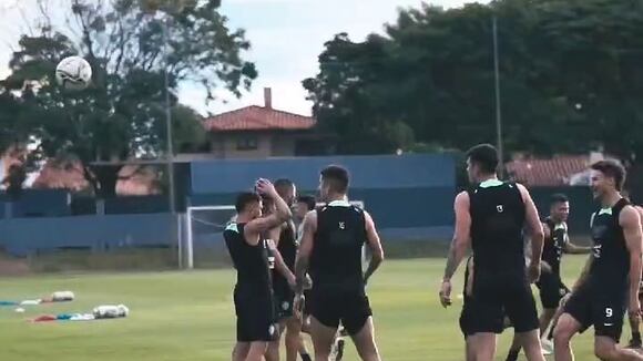 Olimpia se alista para el duelo ante Melgar, por Copa Libertadores. (Video: Olimpia)