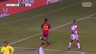 ¡Se pasea como en casa! Gol de Pedri puso el 2-0 de España vs Perú