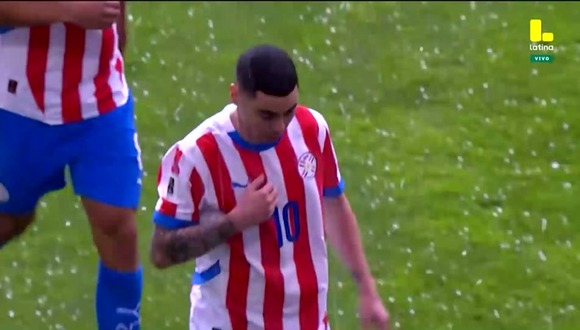 Cayó granizo en el Bolivia vs. Paraguay en El Alto, por Eliminatorias 2026. (Video: Latina)