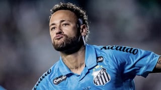 Problemas en la rodilla, pero sueña con el Mundial 2026: goles y ‘hat-trick’ de Neymar en Santos