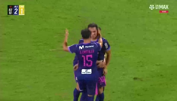 Jairo Vélez amplió la ventaja de Alianza Lima con una gran jugada individual en Matute. (Viseo: L1Max)