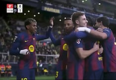¡Cobro y adentro! Gol de Raphinha para el 1-0 del Barcelona vs Villarreal