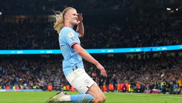 ¡Llegó el segundo! Gol de Haaland para el 2-0 de Manchester City vs. West Ham (Video: Bein 4k).