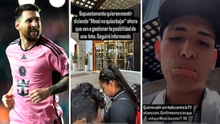 La decepción de un hincha que no pudo conocer a Messi en Meet & Greet: “Me han estafado”