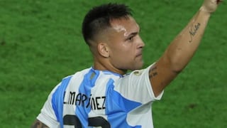 ¡Apareció el ‘Toro’! Gol de Lautaro Martínez para el 1-0 de Argentina vs. Colombia