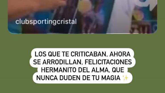 Los elogios de Renato Tapia hacia Yoshimar Yotún. (Video: Instagram)