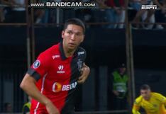 ¡De volea! Golazo de Martínez para el 4-1 de Melgar vs. Olimpia