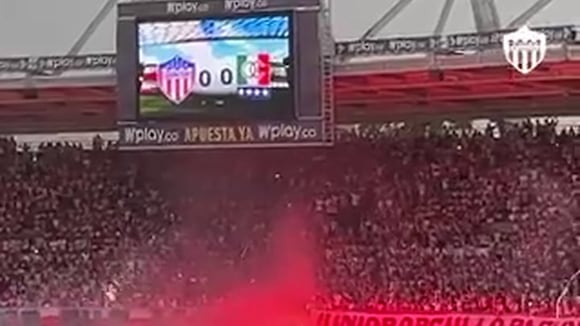 Junior recibe a Tolima por la Liga BetPlay. (Video: @JuniorClubSA)