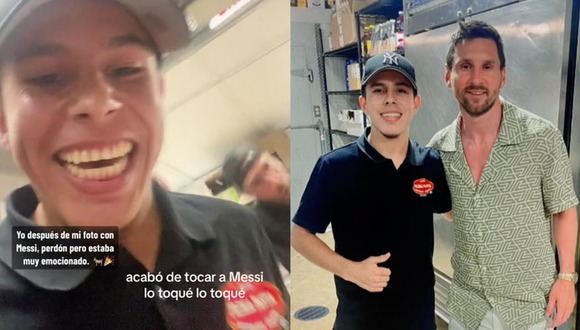 VIDEO VIRAL | “¡Lo toqué! ¡Lo toqué!”: la emocionante reacción de un joven de Guatemala tras tomarse una foto con Lionel Messi en Miami. (Video: TikTok / brandonnlopezz_)
