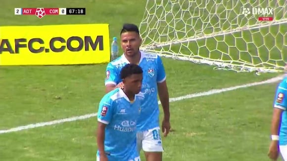 Janio Pósito anotó el 2-0 de ADT sobre Comerciantes Unidos. (Video: L1 MAX)