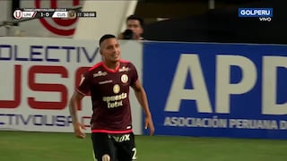 ¡Arquero expulsado, penal y gol! Álex Valera marca el 1-0 de Universitario vs. Cusco FC