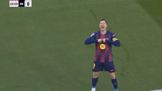 ¡El regreso al Camp Nou! Gol de Robert Lewandowski para el 1-0 del Barcelona vs Athletic