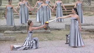 JJ.OO. 2024: la llama olímpica va rumbo hacía París tras ser encendida en Grecia