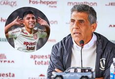 Barco reveló por qué Universitario no fichó a Quispe: “No vamos a hipotecar el club”