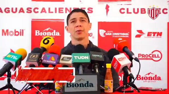 Hugo González habló sobre el debut de Necaxa en la Liga MX 2023 | VIDEO: @ClubNecaxa