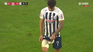 A los 20’: Zanelatto se lesionó y tuvo que ser cambiado en el Alianza Lima vs. Cienciano