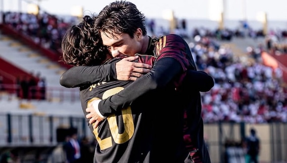 Soyer y Goicochea tras el triunfo de Perú vs. Bolivia. (Video: SISCOM TV)
