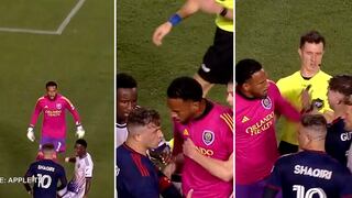 El fuerte cruce entre Pedro Gallese y Xherdan Shaqiri en el Orlando City vs. Chicago Fire