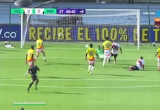 ¡Era el 1-0! Edison Flores tuvo la ventaja de Perú vs. Colombia en Barranquilla