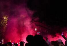 PSG: Así celebran sus hinchas en París el pase a la final de la Champions League