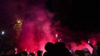 PSG: Así celebran sus hinchas en París el pase a la final de la Champions League
