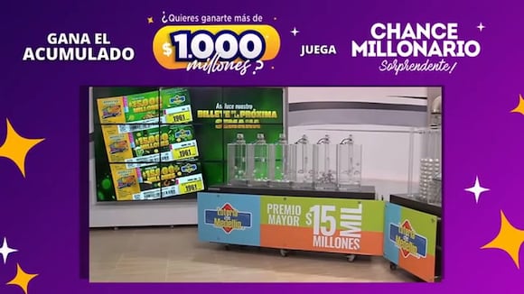 Lotería de Medellín del viernes 15 de marzo