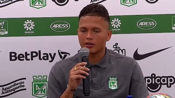 El primer gol de Juan Pablo Torres en Atlético Nacional. (Video: Twitter)