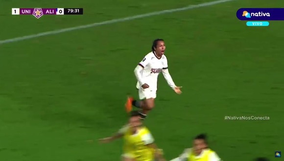 Luz Campoverde marcó el 2-0 de Universitario sobre Alianza Lima. (Video: Nativa TV)