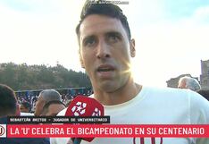 Sebastián Britos: el recuerdo de ‘Zapatito’ y su continuidad en Universitario para el 2025