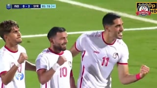 ¡Selló la victoria! Gol de Pablo Sabbag para el 3-0 de Siria en la Copa Intercontinental
