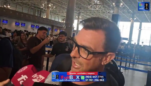 Declaraciones de Pablo Guede. (Video: Jax Latin Media)