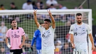 ¡Dejó parado al arquero! Primer gol de Piero Quispe para Sydney FC en la A-League de Australia