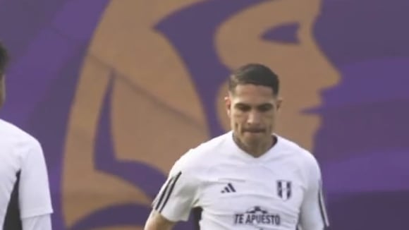 Paolo Guerrero entrena con la Selección Peruana. (Video: Twitter / FPF)