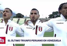 Selección peruana: recuerda el último triunfo de Perú en Venezuela