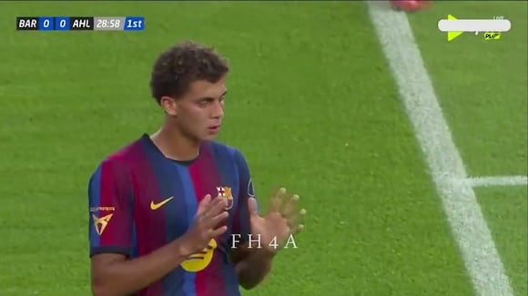 Gol de Hamza Abdelkarim para el 1-0 del Barcelona vs. Al Ahly. (Video: Barca Play)