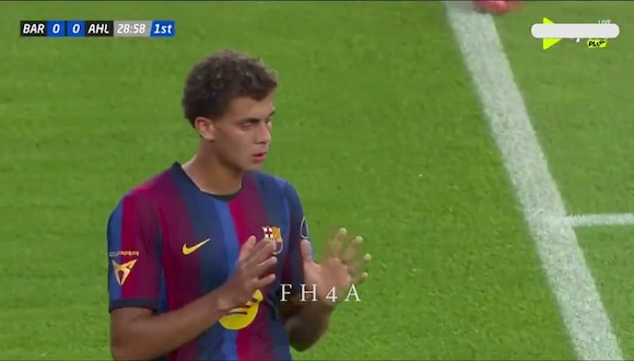 Gol de Hamza Abdelkarim para el 1-0 del Barcelona vs. Al Ahly. (Video: Barca Play)