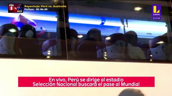 Los pasos de Lapadula en la previa del Perú vs. Australia. (Fuente: Latina TV)